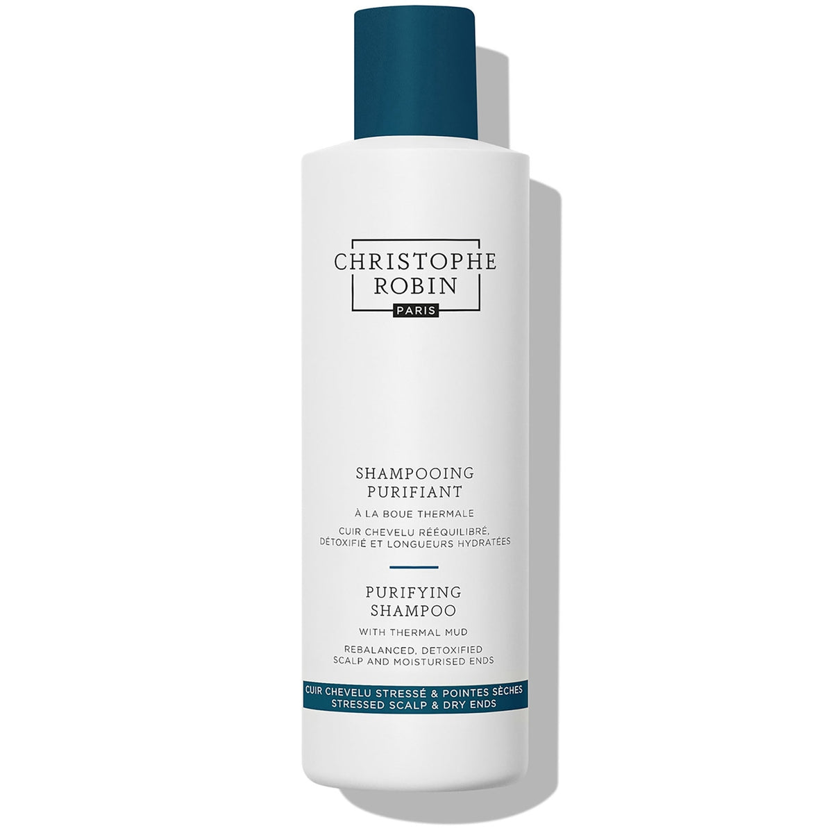 Christophe Robin Shampooing Purifiant à la Boue Thermale — 250 ml