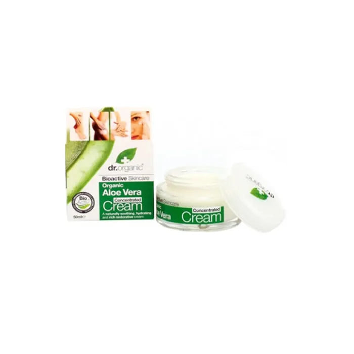 Dr Organic Aloe Vera Crème Concentrée 50ml