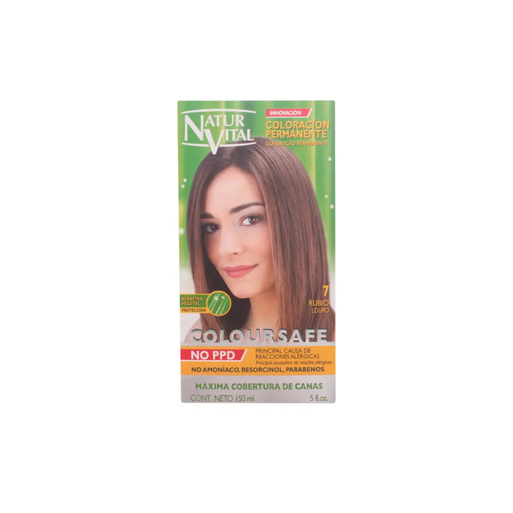 NATURALEZA Y VIDA Coloration permanente Coloursafe 7 Blond — 150 ml