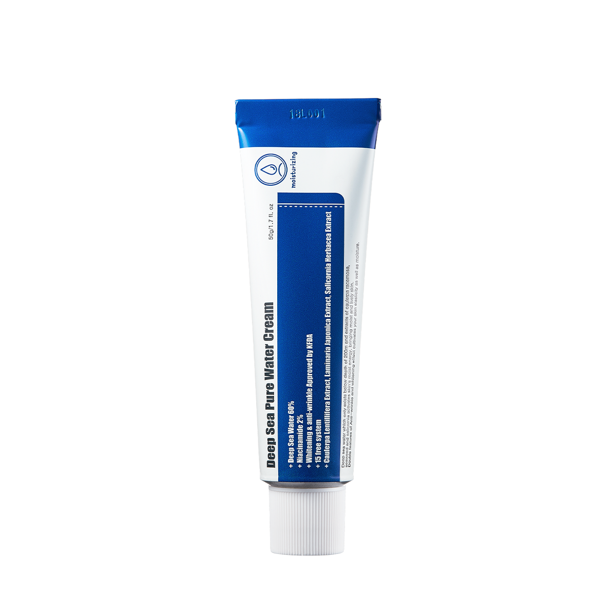 PURITO Deep Sea Pure Water Cream — Crème Hydratante 50 g